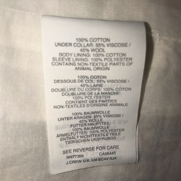 * SOLD * J. Crew Red Blue Gingham Double-breasted Seersucker Cotton Blazer 14 - Picture 11 of 14